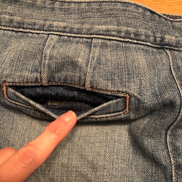 Loft 2P Denim Skirt - Picture 3 of 9